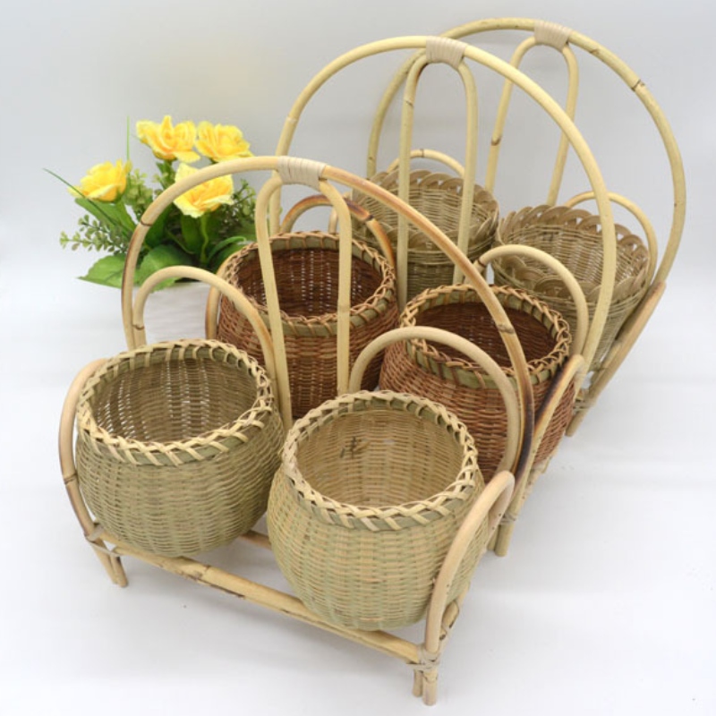 Bamboo Woven Basket